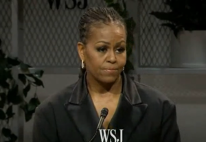 Michelle Obama Screen Grb Video WSJ
