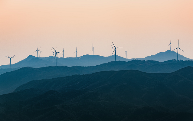Wind Farm scenery original Photo by Vista Wei on Unsplash
