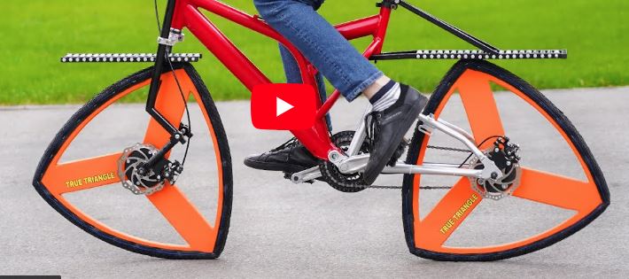 Triangular Bike Wheels YouTube