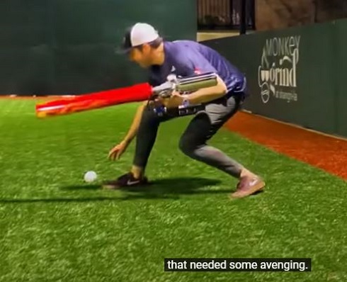 Mark Roper whiffle ball gun YouTube Screenshot