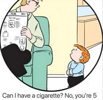 No cigarettes but can chop my genitals off Powerline FI