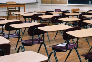 classroom empty desks original Image by WOKANDAPIX from Pixabay