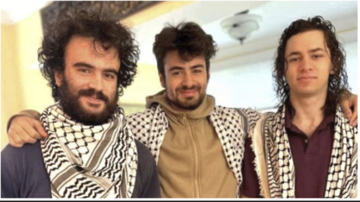 Hisham Awartani, Kinnan Abdalhamid and Tahseen Ahmed – American-Arab Antidiscrimination Committee photo