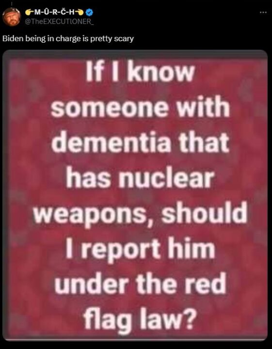 Biden Dementia Red Flag Laws