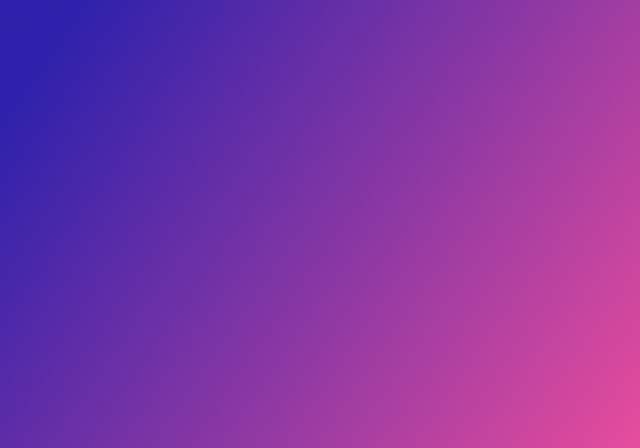 blue to purple fading to red