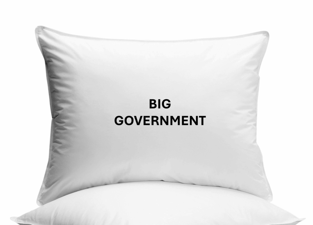 Big government smother pillow