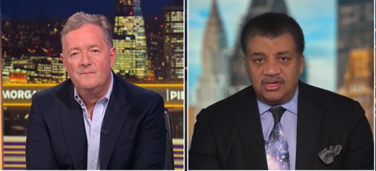 Piers Morgan and Neil degraee Tyson