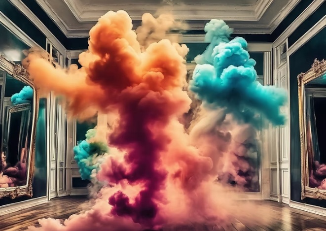 colored smoke