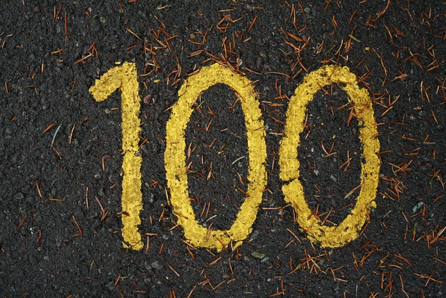The number 100