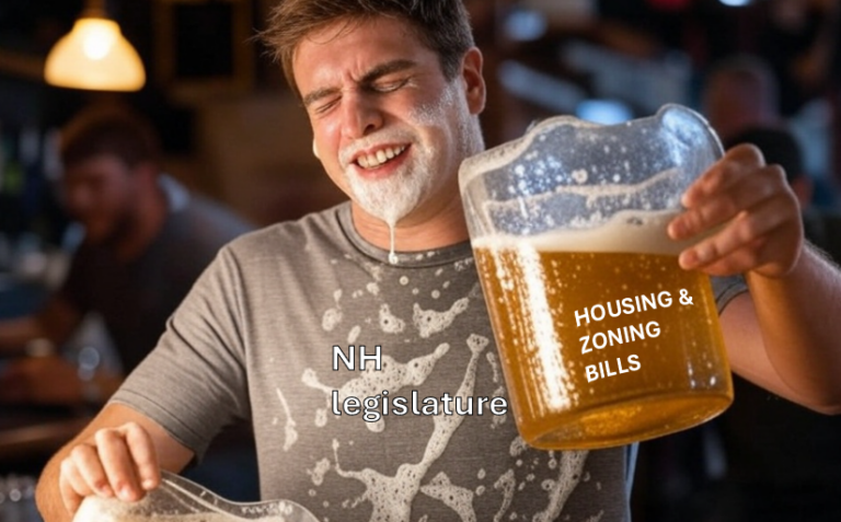 guy with beer pitcher and beer on his face