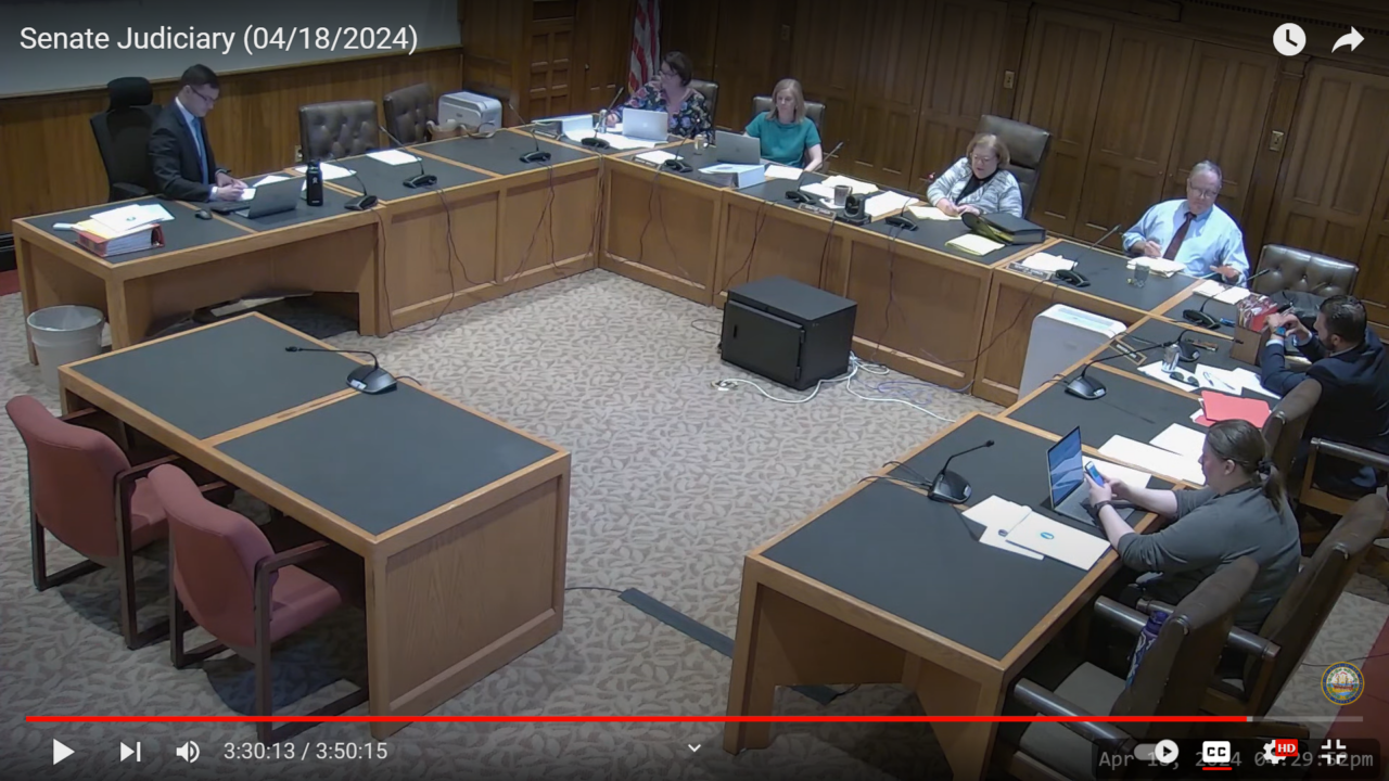 State Senate hearing Sharon Carson crime