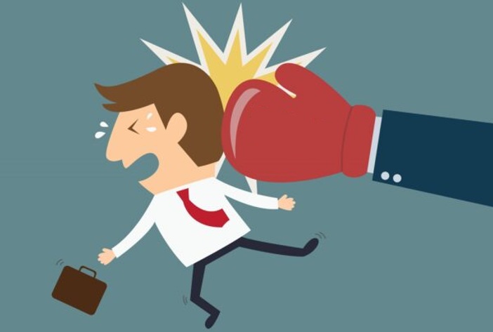 cartoon punch to the head