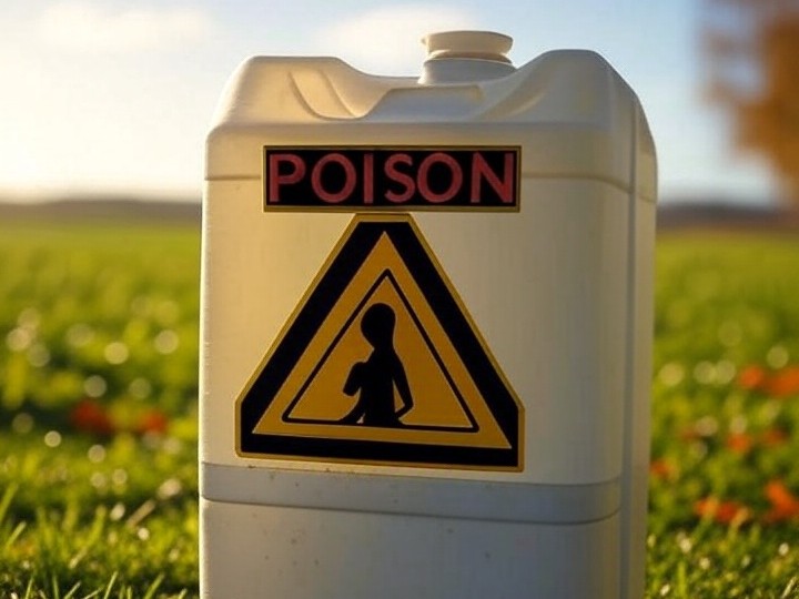 a jug of poison