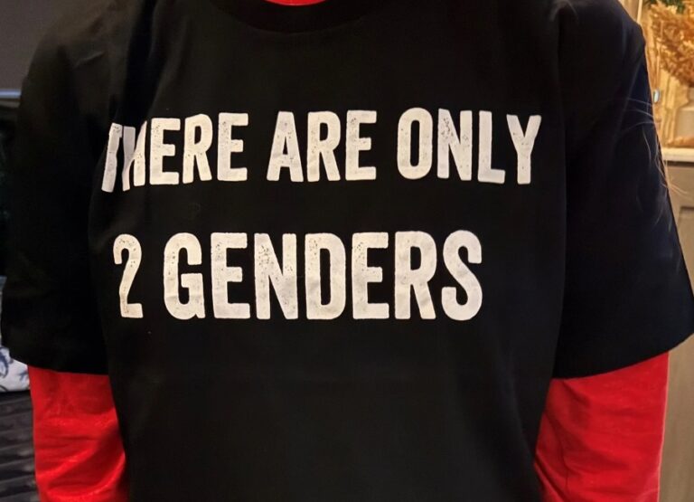 only two genders t shirt