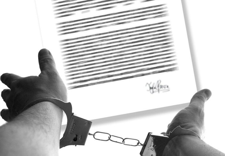 fine print handcuffs