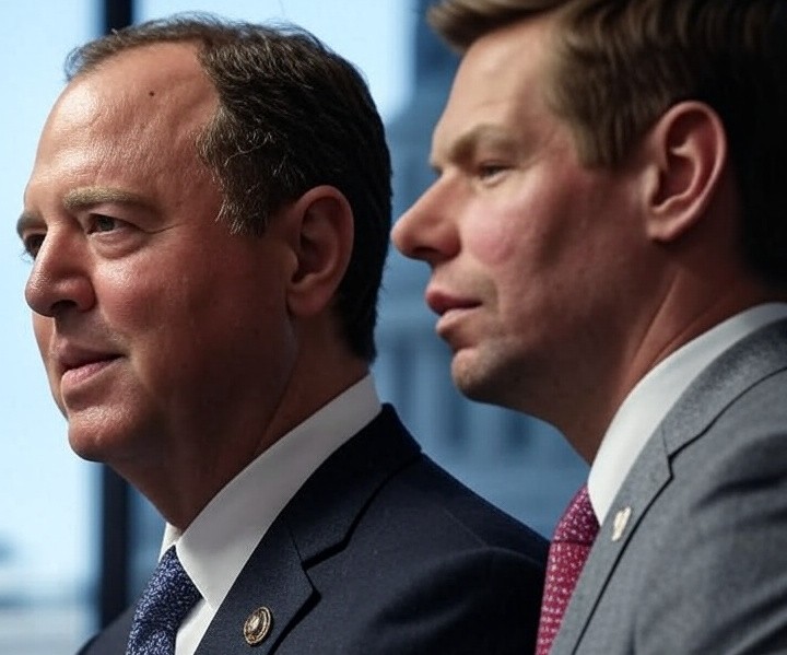 AI Image of Eric Swalwell and Adam Schiff