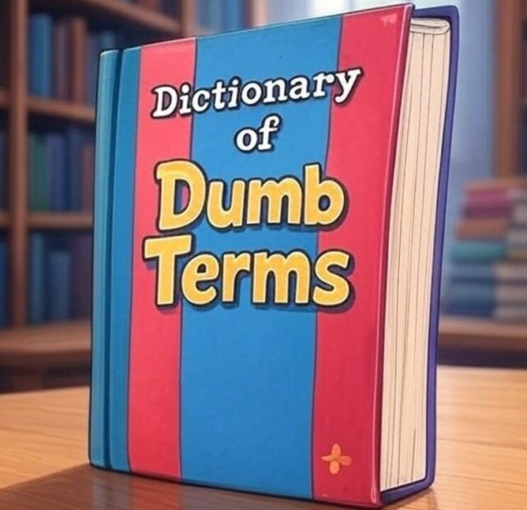 dictionary of dumb terms