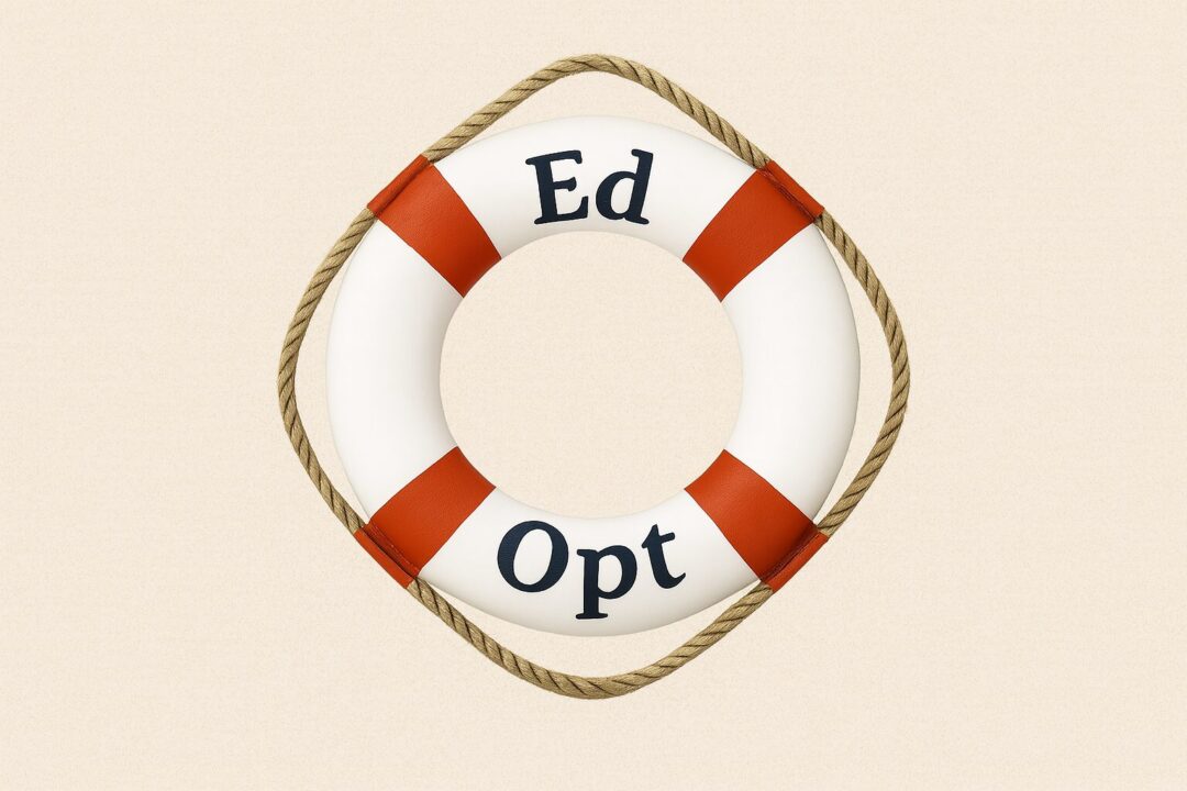EdOpt life preserver logo