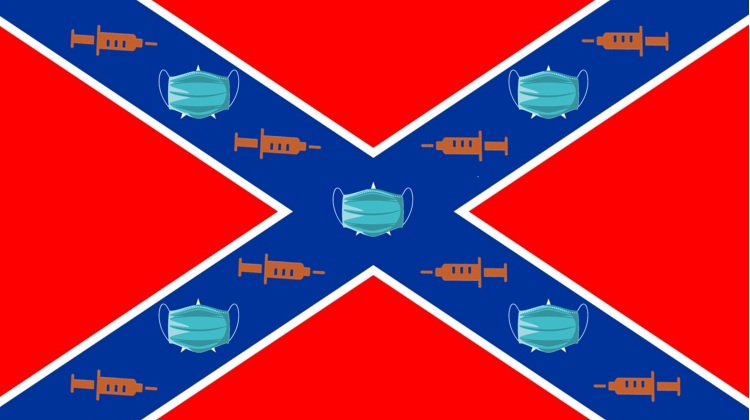 progressive Public health confederacy flag