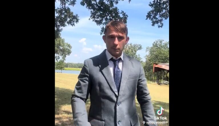 robby woods tiktok screen grab
