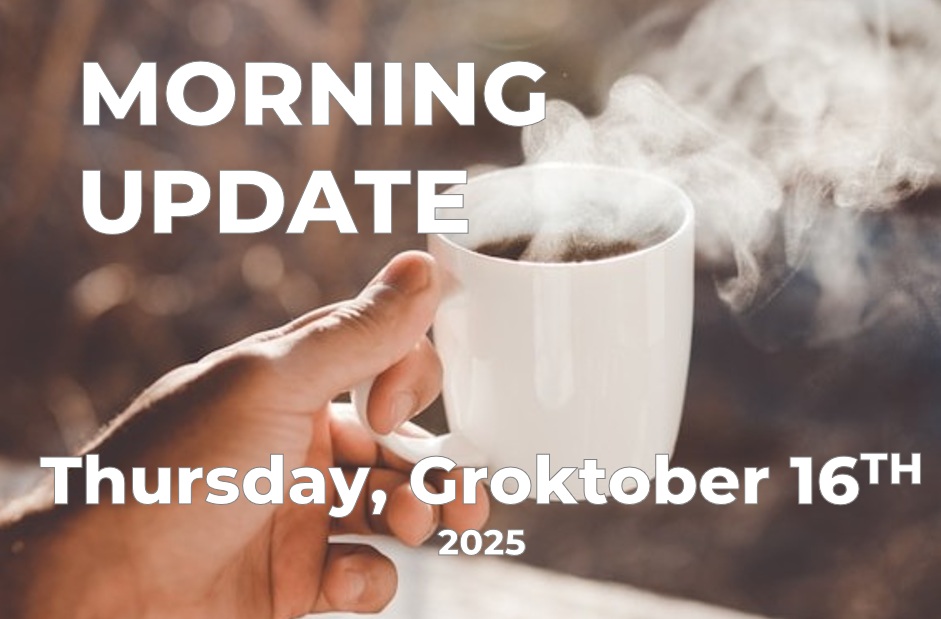 Morning update 10-16-2025