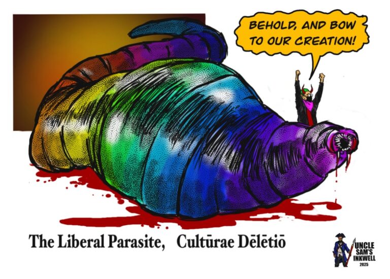 Left wing death cult - image credit uncle sams inkwell