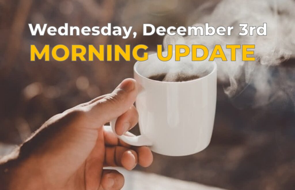 12-3-25 morning update