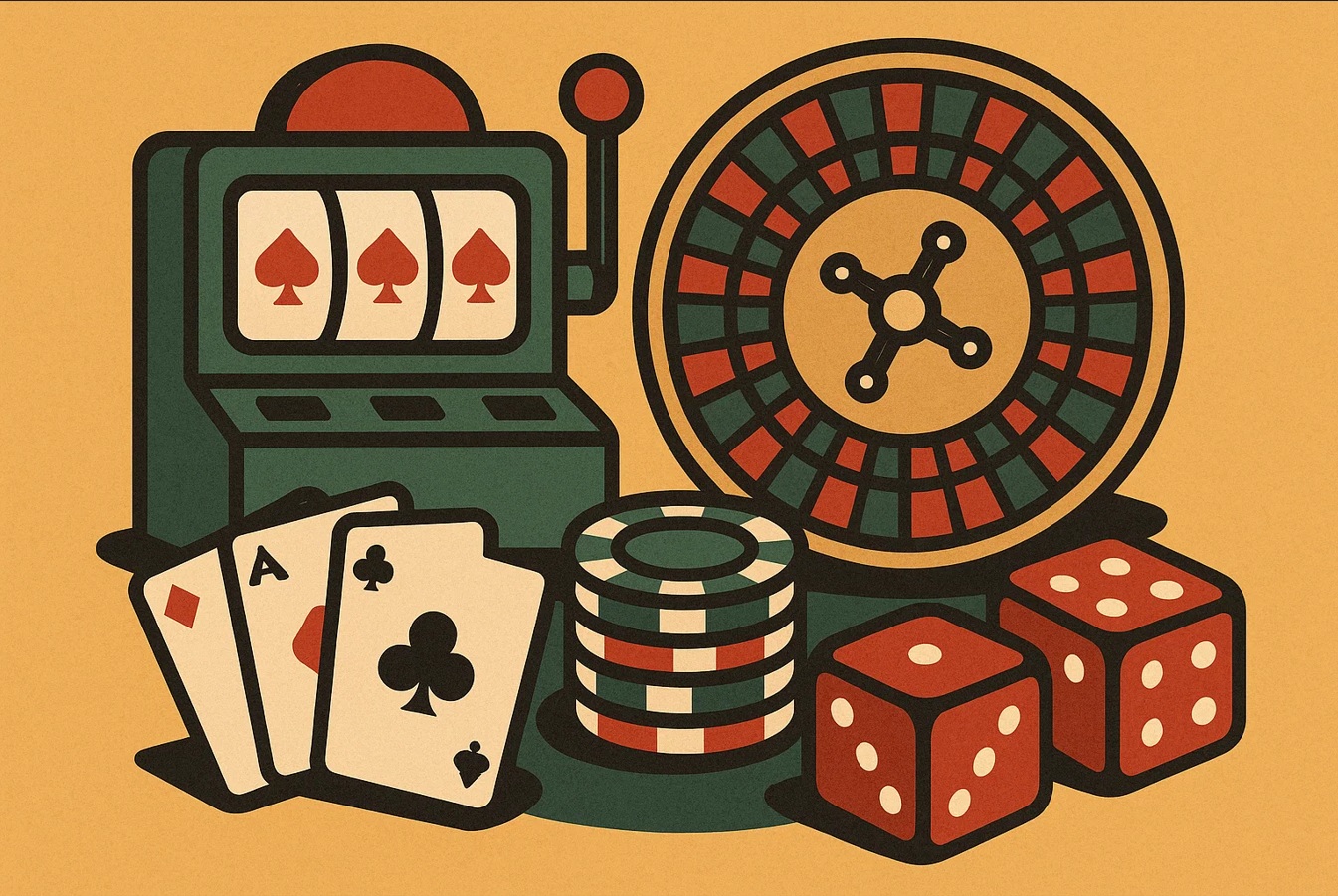 online casino gambling graphic