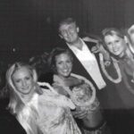 trump with some adult women at mar-a-lago