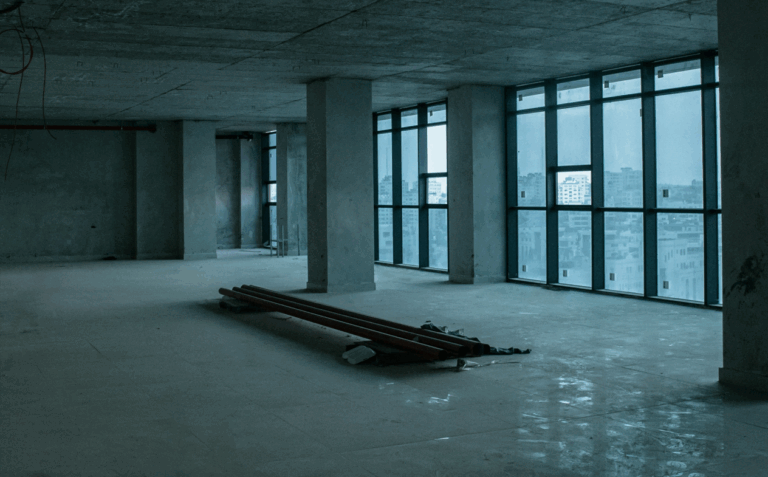 empty office building