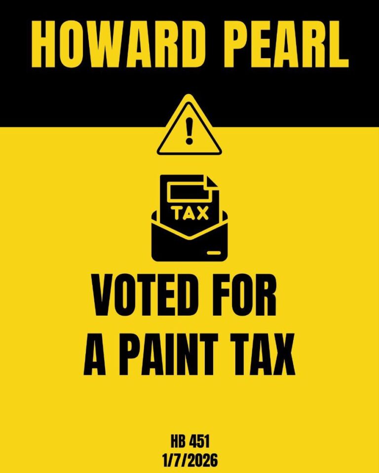 Howard Pearl Paint Tax