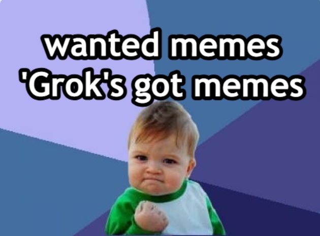 success kid grok memes