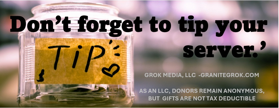 TIP JAR 2 donate to granitegrok.com