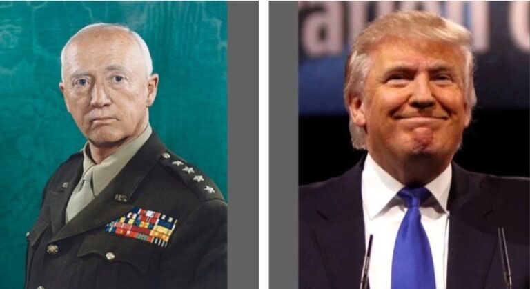 George Patton Donald Trump