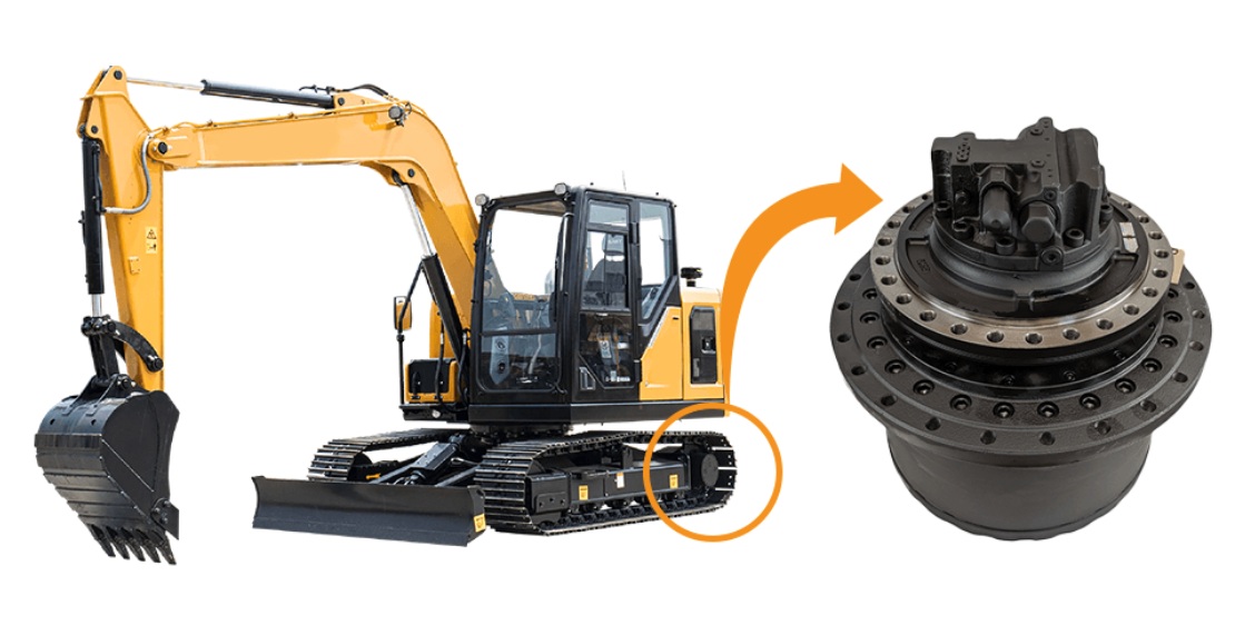 excavator final drive