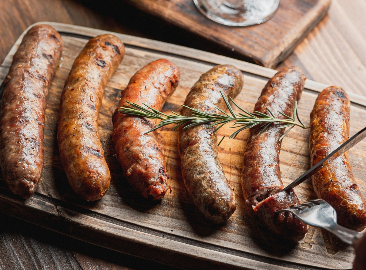 mixed sausage links