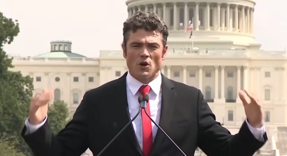 Joe Kent youtube video screengrab