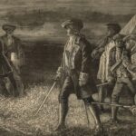 Artwork Amerian troops revolutionary war