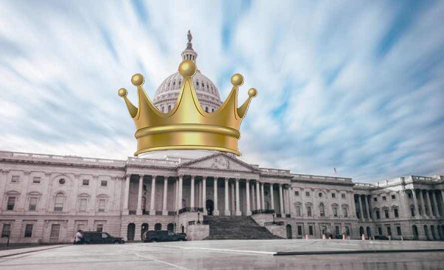 crown on the US Capitol