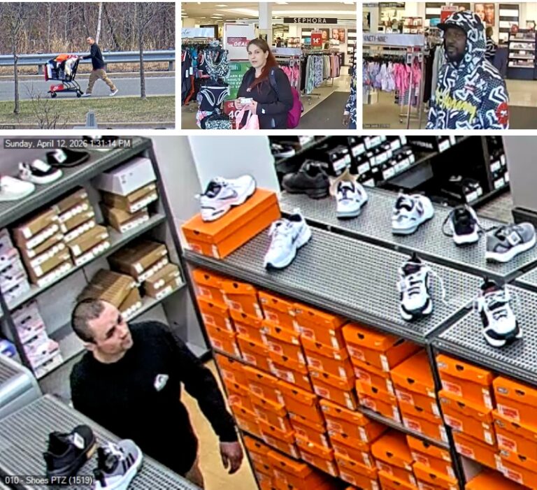 kohls theft CCTV images of suspects - VDC