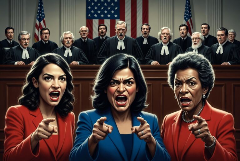 Angry Liberal women ans the US Supreme COurt