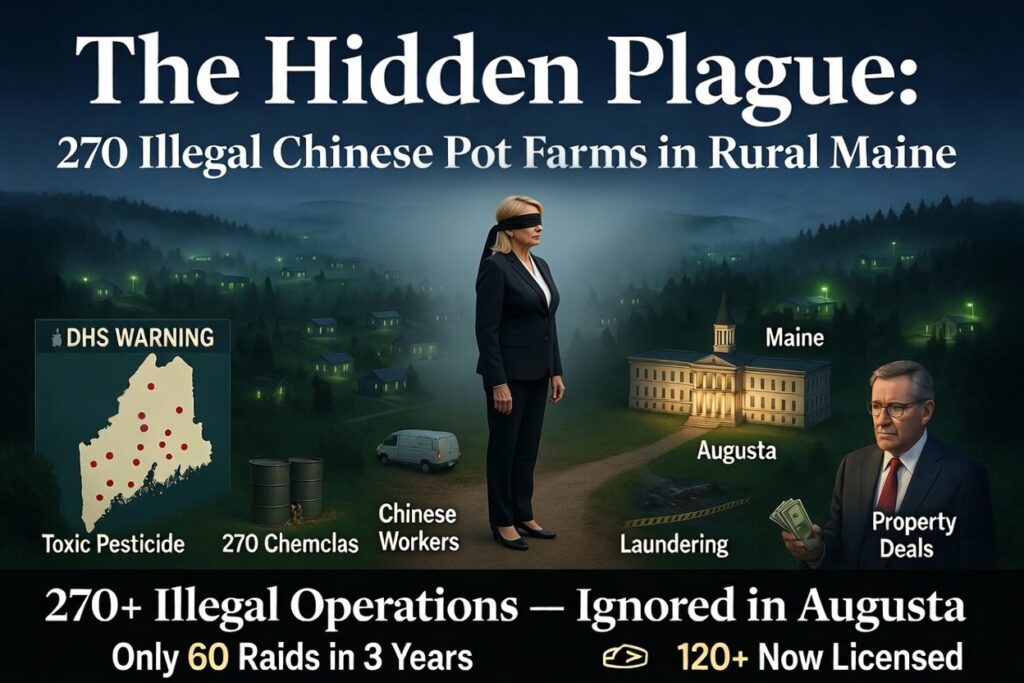 Hidden plague - chinese pot farms in maine