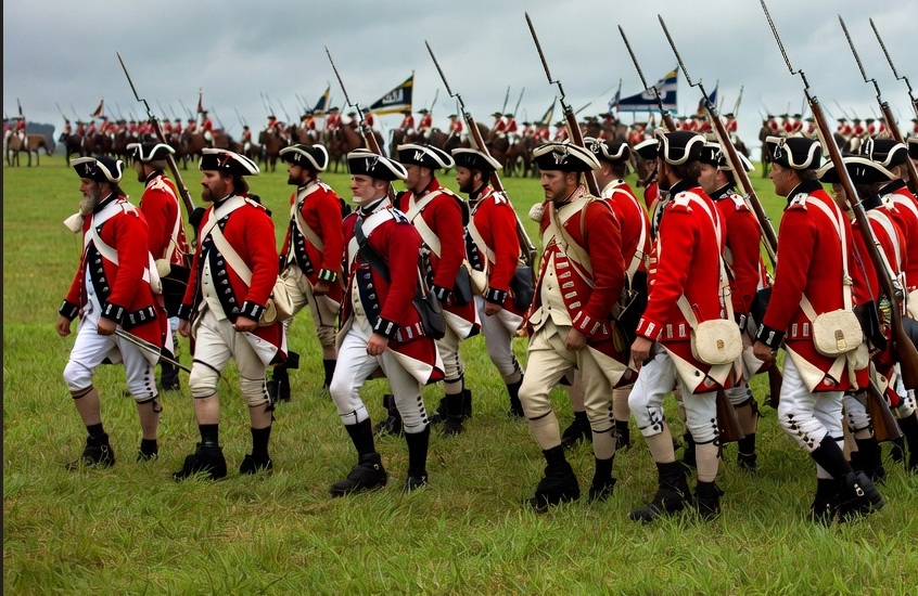 british redcoats Grok AI Image