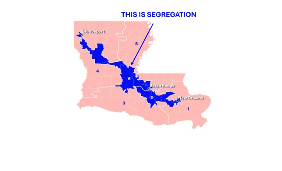 Louisiana Political segregation
