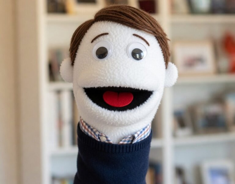 Sock puppet chirs pappas
