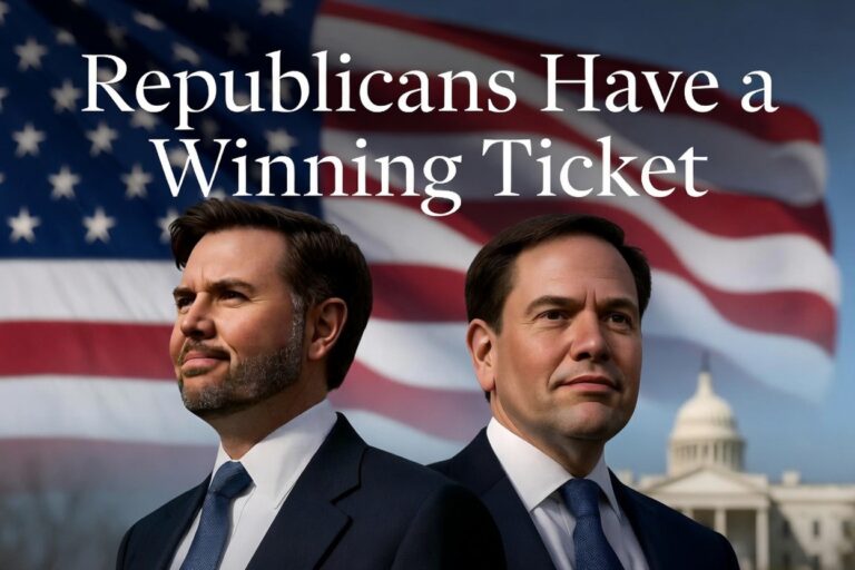 JD Vance and Marco Rubio Winning Ticket