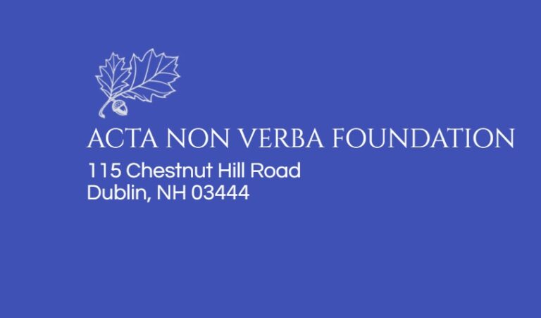 acta non verba foundation