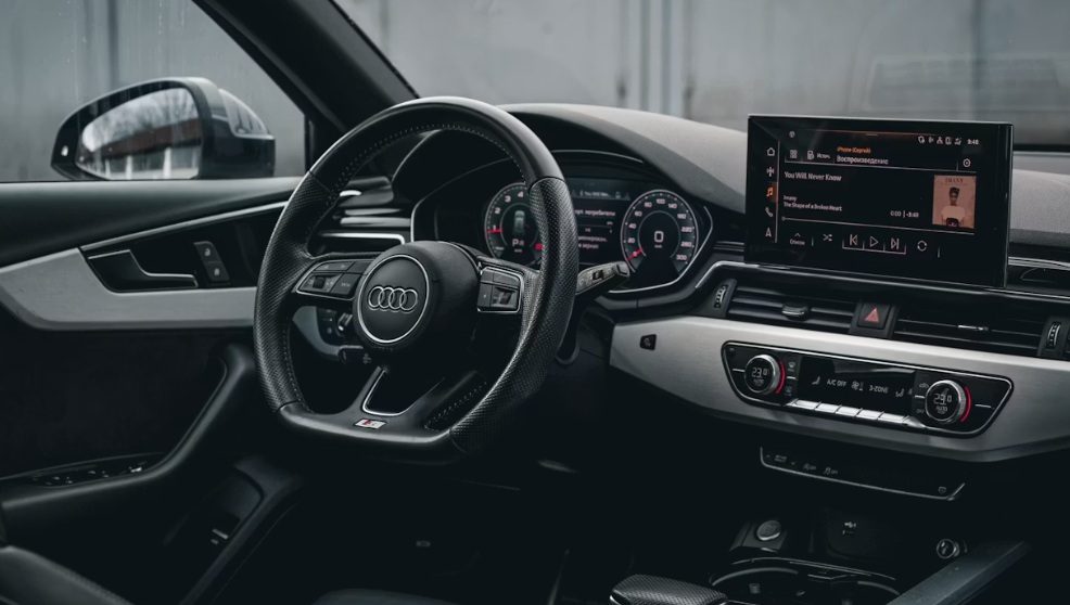 Audi interior dashboard