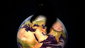 dark shadow of the muslim brotherhood - ai image