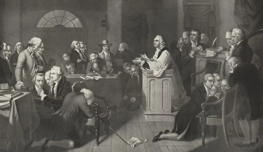opening prayer at the first continental congress